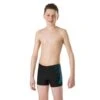 Badehose Speedo Gala Logo Panel Aquashort Schwarz/blau Jungen