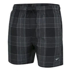 Speedo Check Leisure 16' Badehose Schwarz/grau
