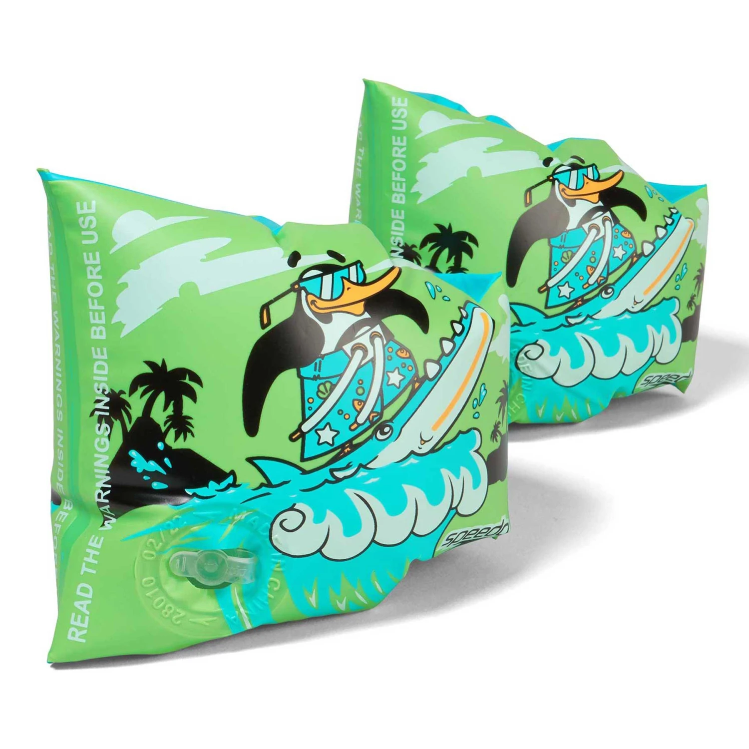 Speedo Learn To Swim Printed Character Kinder Schwimmflügel Grün/hellblau/schwarz 3 Speedo Learn To Swim Printed Character Kinder Schwimmflügel Grün/hellblau/schwarz