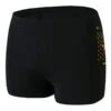 Speedo Pocket Aquashort Badehose Schwarz/orange -Speedo Verkaufsgeschäft so 8 11740d805 001