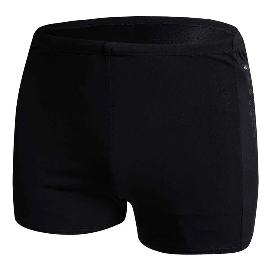 Speedo Pocket Aquashort Badehose Schwarz/grau 3 Speedo Pocket Aquashort Badehose Schwarz/grau
