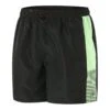 Badehose Speedo Sport Vive 16" Schwarz/grün -Speedo Verkaufsgeschäft so 8 11761c712