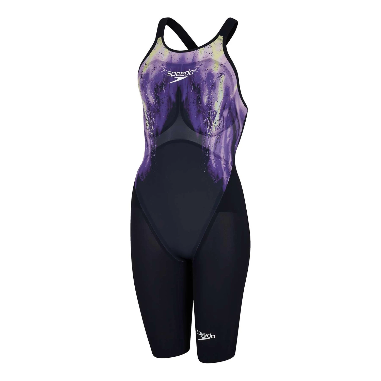 Speedo Fastskin LZR Pure Valor Closedback Kneeskin Damen Badeanzug Schwarz/lila/weiß 3 Speedo Fastskin LZR Pure Valor Closedback Kneeskin Damen Badeanzug Schwarz/lila/weiß