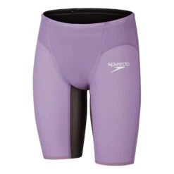 Speedo Fastskin LZR Pure Valor Badehose Lila/dunkelgrau/weiß