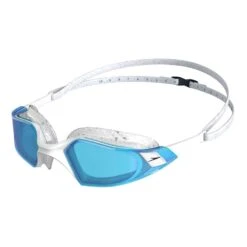 Speedo Aquapulse Pro Schwimmbrille Blau/weiß Mit Blauen Gläsern