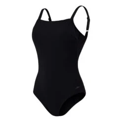 Speedo CrystalLux Damen Badeanzug Schwarz
