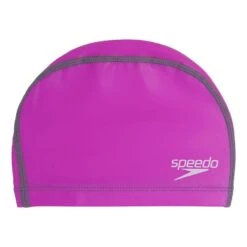Speedo Long Hair Pace Schwimmkappe Lila/rosa