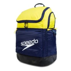 Speedo Teamster 2.0 35L Rucksack Marineblau/gelb
