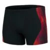 Speedo Pro End+ Aquashort Badehose Schwarz/rot -Speedo Verkaufsgeschäft so 8 12831f775 001