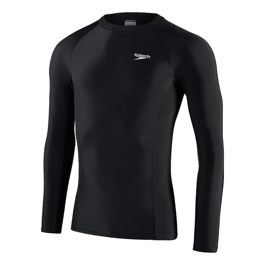 Speedo Rash Langarmshirt Schwarz 3 Speedo Rash Langarmshirt Schwarz