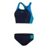 Speedo Colourblock Splice Damen Bikini Dunkelblau/marineblau/türkis -Speedo Verkaufsgeschäft so 8 1347615489 001