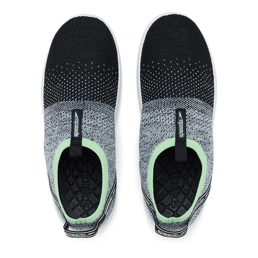 Speedo Surfknit Pro Damen Schwimmschuhe Grau/schwarz 3 Speedo Surfknit Pro Damen Schwimmschuhe Grau/schwarz