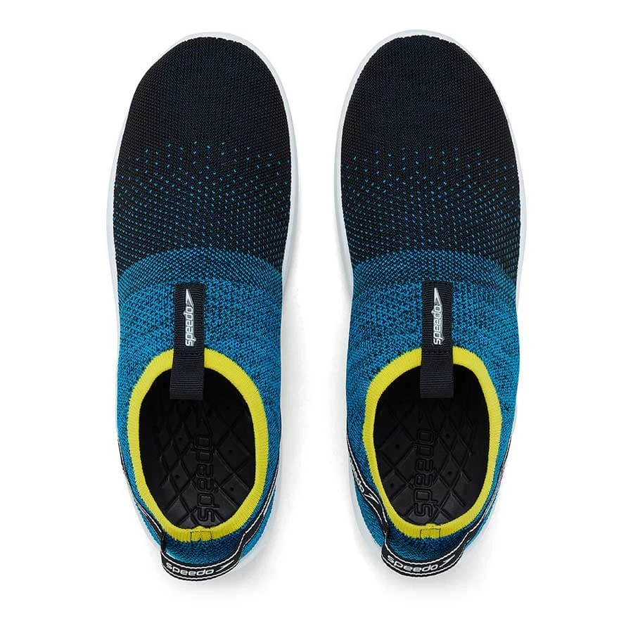 Speedo Surfknit Pro Schwimmschuhe Blau/schwarz 3 Speedo Surfknit Pro Schwimmschuhe Blau/schwarz