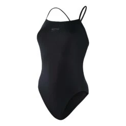 Speedo Endurance+ Thin Strap Damen Badeanzug Schwarz