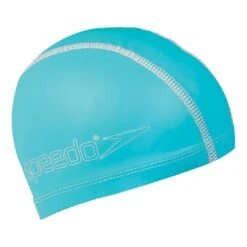 Speedo Pace Kinder Schwimmkappe Blau