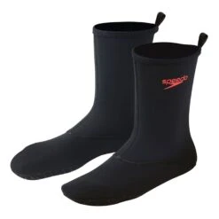 Speedo Neoprene Schwimmsocken Schwarz