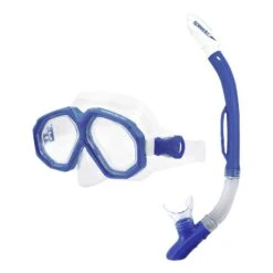 Speedo Leisure Dual Schwimmbrille Blau Mit Transparenten Gläsern