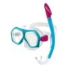 Speedo Leisure Kinder Schwimmbrille Blau/rosa Mit Transparenten Gläsern