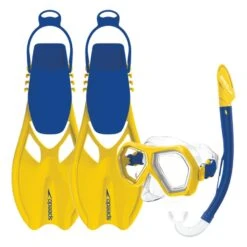 Speedo Leisure Dual Kinder Set Gelb/blau