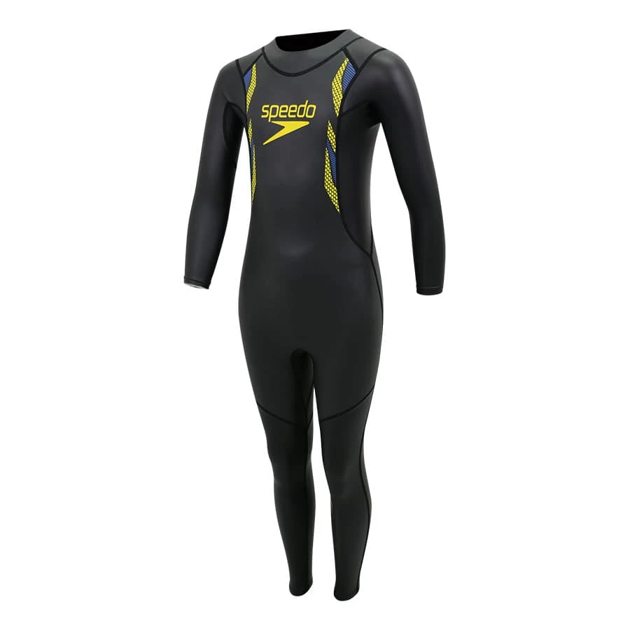 Speedo Proton Thinswim Kinder Neoprenanzug Schwarz/gelb 3 Speedo Proton Thinswim Kinder Neoprenanzug Schwarz/gelb